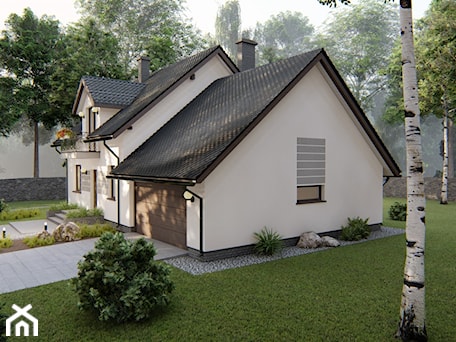 Aranżacje wnętrz - Domy: Dom Marabella - HouseCollection.pl - Gotowe projekty domów. Przeglądaj, dodawaj i zapisuj najlepsze zdjęcia, pomysły i inspiracje designerskie. W bazie mamy już prawie milion fotografii!