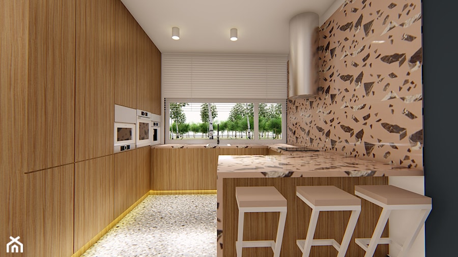 Dom Boston - Kuchnia, styl nowoczesny - zdjęcie od HouseCollection.pl - Gotowe projekty domów