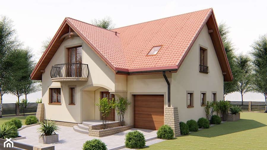 Dom nad Loarą - zdjęcie od HouseCollection.pl - Gotowe projekty domów