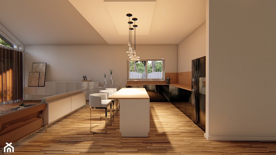 Dom Spilit - Kuchnia - zdjęcie od HouseCollection.pl - Gotowe projekty domów