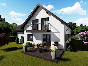 Dom w Nicei - zdjęcie od HouseCollection.pl - Gotowe projekty domów