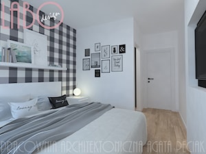 Mieszkanie z antresolą - Sypialnia, styl tradycyjny - zdjęcie od Szczęśliwe Wnętrza Studio Projektowe