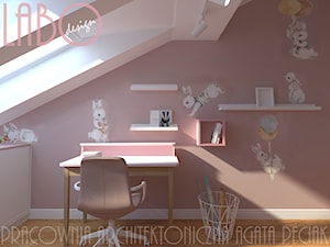 Pokój dziecięcy na poddaszu - zdjęcie od Szczęśliwe Wnętrza Studio Projektowe