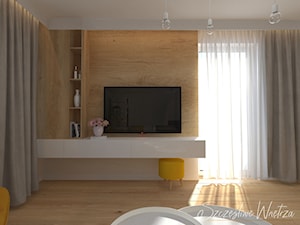 Słoneczne Wnętrza - Salon, styl nowoczesny - zdjęcie od Szczęśliwe Wnętrza Studio Projektowe
