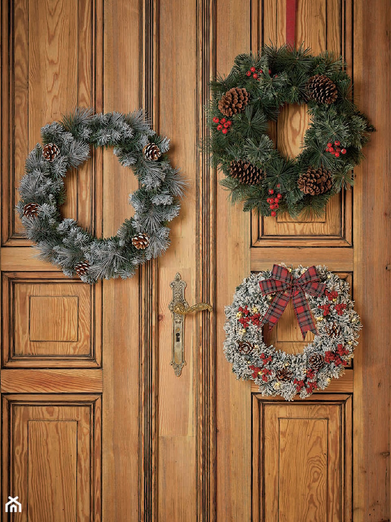 Świąteczne wieńce na drzwi - zdjęcie od bricomarche.pl - Homebook