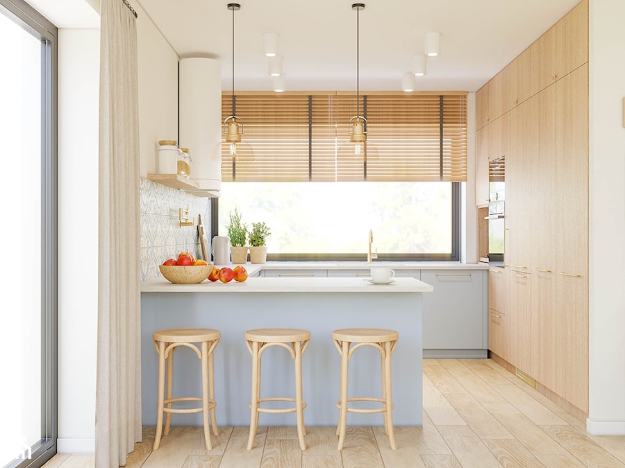 Dom w kolorze - Kuchnia, styl vintage - zdjęcie od Kierunek na Wnętrza