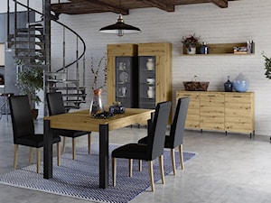 Jak dobrać stół do salonu i jadalni? - Salon, styl nowoczesny - zdjęcie od mebi_pl