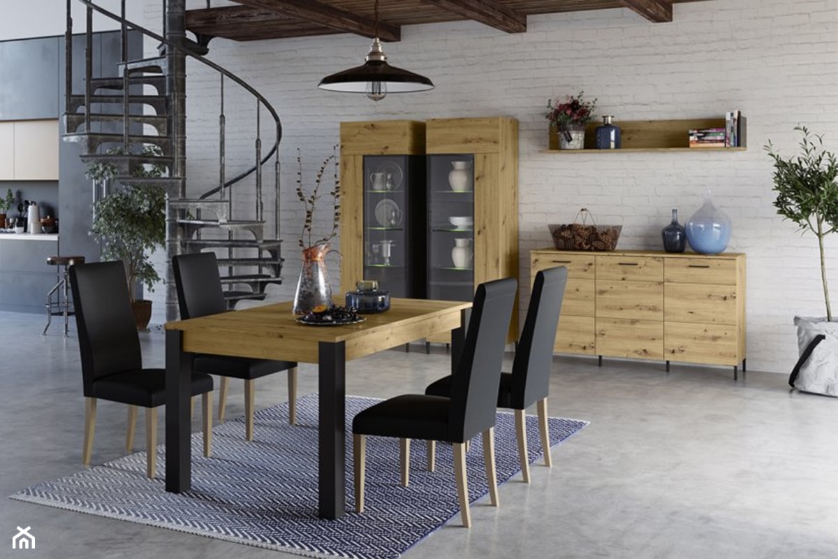 Jak dobrać stół do salonu i jadalni? - Salon, styl nowoczesny - zdjęcie od mebi_pl - Homebook