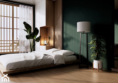 Aranżacja sypialni minimalistycznej - zdjęcie od mebi_pl