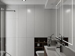 projekt łazienki - zdjęcie od Kivi Home - projektowanie wnętrz