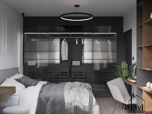 projekt sypialni - zdjęcie od Kivi Home - projektowanie wnętrz