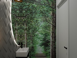 proejkt wc - zdjęcie od Kivi Home - projektowanie wnętrz