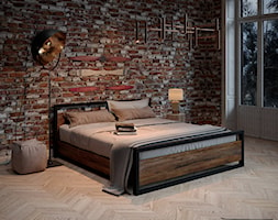 Łóżko Solsvik pod materac 180 x 200 - zdjęcie od Retrowood - Homebook
