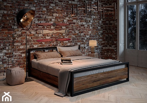 Łóżko Solsvik pod materac 180 x 200 - zdjęcie od Retrowood