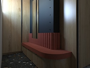 hol z długim siedziskiem pod indywidualne zamówienie - zdjęcie od Sędzicka - architekt, projektowanie wnętrz