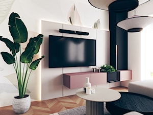 mieszkanie z kolorem - zdjęcie od Sędzicka - architekt, projektowanie wnętrz