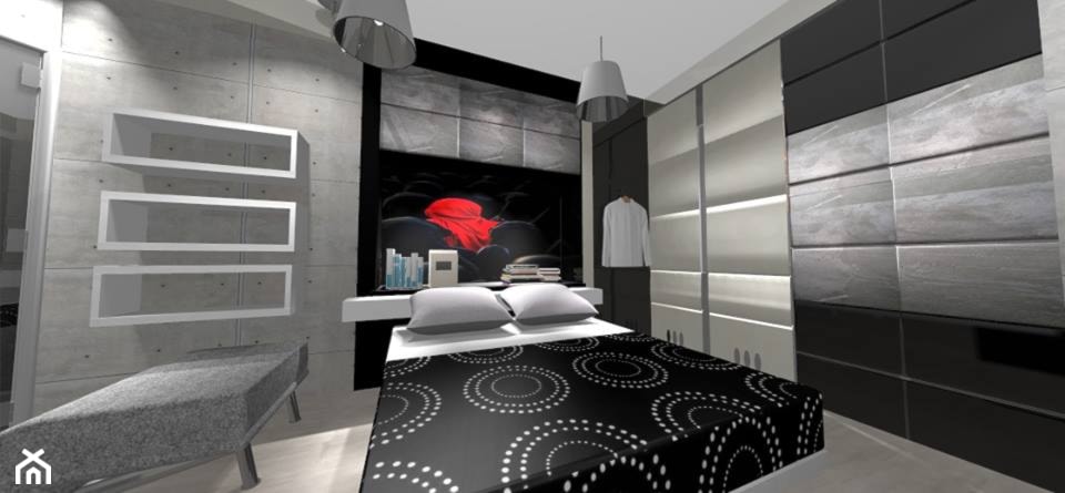 Sypialnia, styl nowoczesny - zdjęcie od T i M design s t u d i o - Homebook