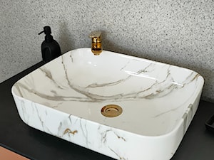 Umywalka nablatowa prostokątna 50 x 39 cm MARBE WHITE MASSI - zdjęcie od Łazienki Massi