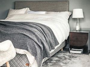 Nowoczesna minimalistyczna sypialnia - zdjęcie od Duxiana_Polska