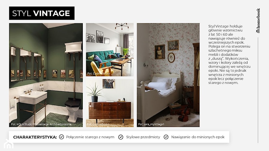 STYL VINTAGE- Stylebook - zdjęcie od Homebook Academy