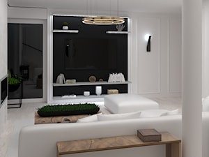 Salon z holem - Salon - zdjęcie od InHouse-Design