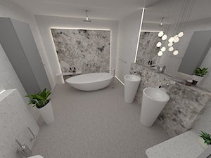 Łazienka z marmurem - Łazienka - zdjęcie od InHouse-Design