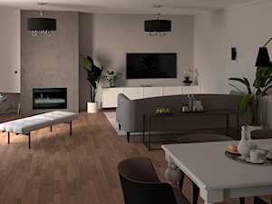 Romantyczny dom - Salon - zdjęcie od InHouse-Design