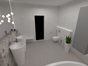 Łazienka z marmurem - Łazienka - zdjęcie od InHouse-Design