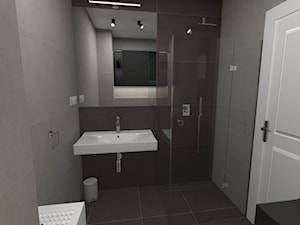 Szara łazienka - Łazienka - zdjęcie od InHouse-Design