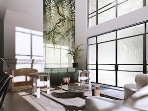 Klasyczny elegancki salon - zdjęcie od Honest Studio projektowanie wnętrz