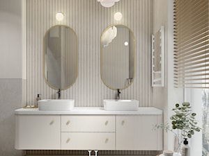 Łazienka w ujęciu boho - zdjęcie od Honest Studio projektowanie wnętrz