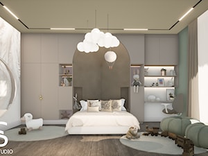 Bajkowa sypialnia dla małej księżniczki - zdjęcie od Honest Studio projektowanie wnętrz