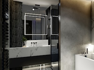 Projekt wnętrza nowoczesnego apartamentu HONEST STUDIO Rzeszów - zdjęcie od Honest Studio Agnieszka Puchalik projektowanie wnętrz