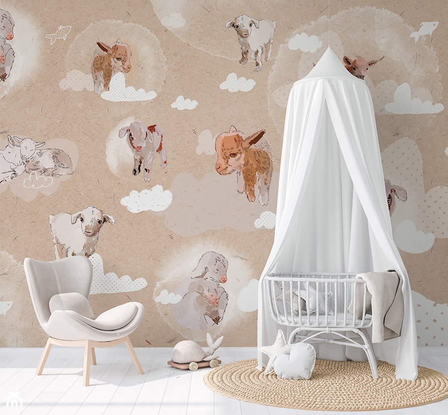 Goats - pokój niemowlęcy - zdjęcie od Double Room