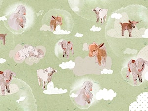 Goats - wzór muralu / tapety - zdjęcie od Double Room