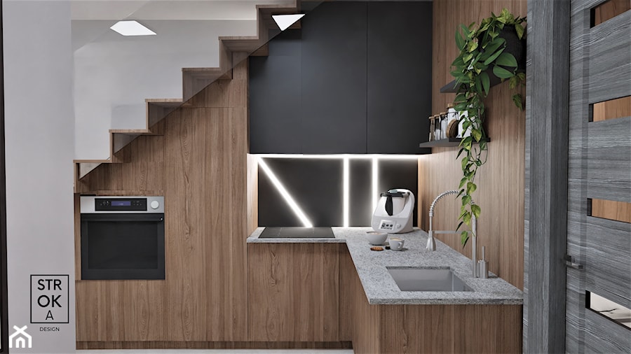 Projekt kuchni - zdjęcie od Stroka Design Architekt Wnętrz Projektowanie & Home Staging