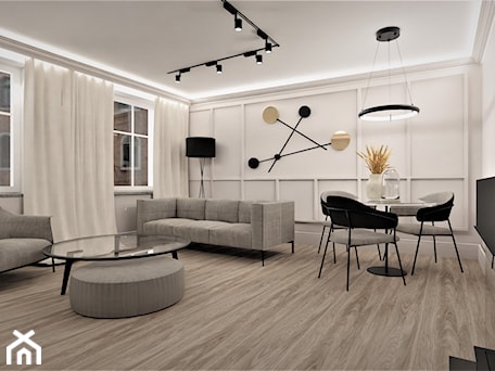 Aranżacje wnętrz - : Projekt salonu modern classic - Stroka Design Architekt Wnętrz Projektowanie & Home Staging. Przeglądaj, dodawaj i zapisuj najlepsze zdjęcia, pomysły i inspiracje designerskie. W bazie mamy już prawie milion fotografii!