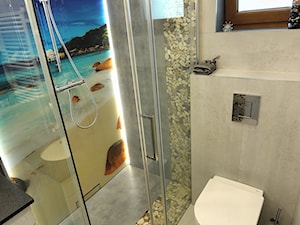Łazienka z plażą pod prysznicem - zdjęcie od TRK Projekt - Projektowanie i realizcja pod klucz