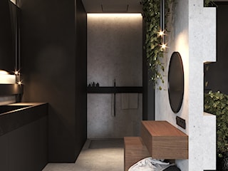 Salon kąpielowy połączony z sypialnią - luksusowy apartament z własną łazienką