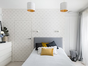 Biała sypialnia. - zdjęcie od Marta Kapłan Architekt