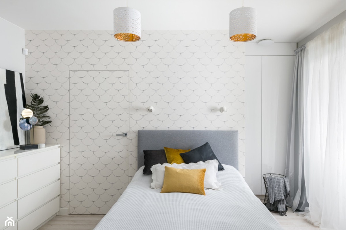 Biała sypialnia. - zdjęcie od Marta Kapłan Architekt - Homebook