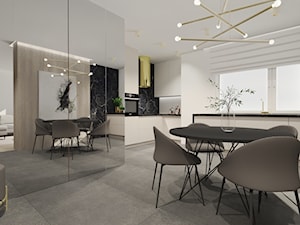 Kuchnia - mieszkanie Kwidzyn - Kuchnia, styl nowoczesny - zdjęcie od Seno Studio