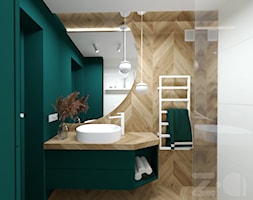 projekt łazienki - Łazienka, styl nowoczesny - zdjęcie od Z-ARCHITEKTEM architektura i wnętrza - Homebook