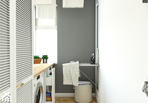 Ceglany sen - Garderoba, styl minimalistyczny - zdjęcie od Inne Wnętrza