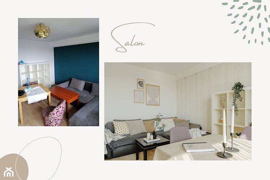 Home Staging mieszkania na sprzedaż - Salon - zdjęcie od Just Home Staging