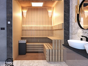 Sauna w łazience - zdjęcie od Open Room Projekty Wnętrz