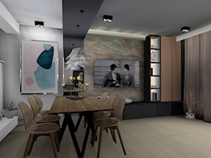 Salon z aneksem kuchennym- modern - zdjęcie od Make Design Easier