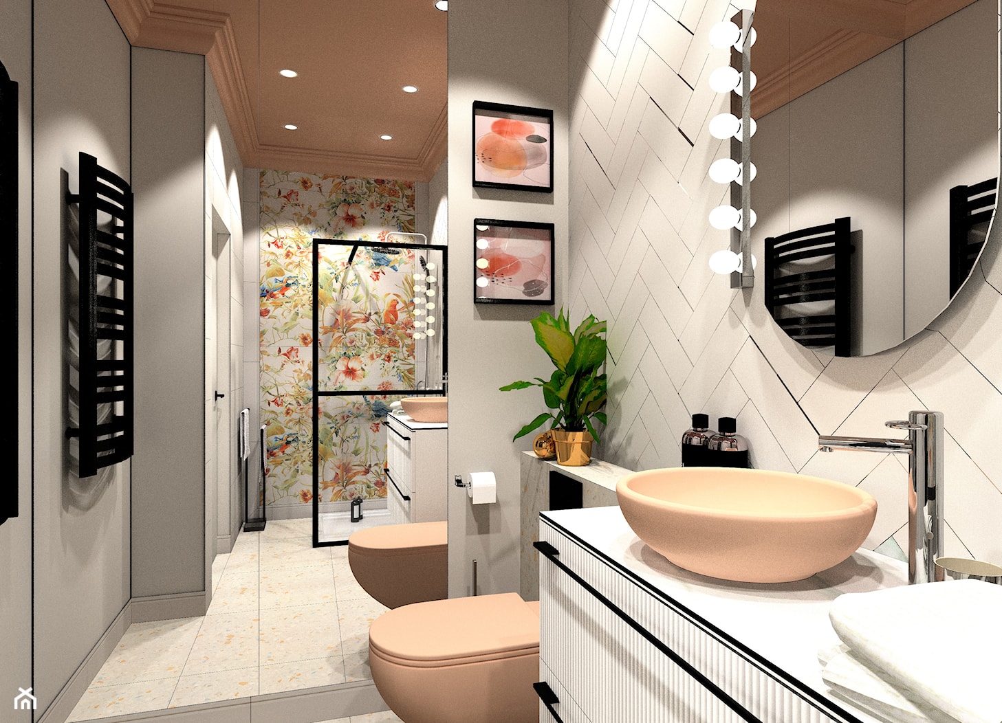 Eklektyczna łazienka - zdjęcie od Make Design Easier - Homebook