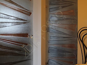 Drzwi szklane - Sypialnia, styl nowoczesny - zdjęcie od investland