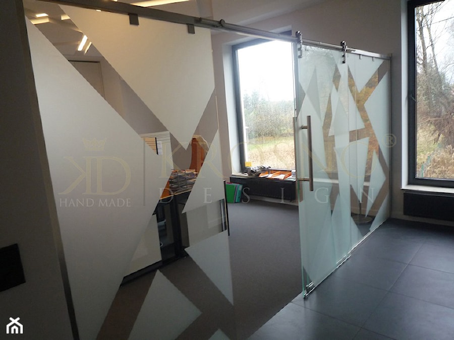 Drzwi szklane - Biuro, styl nowoczesny - zdjęcie od investland